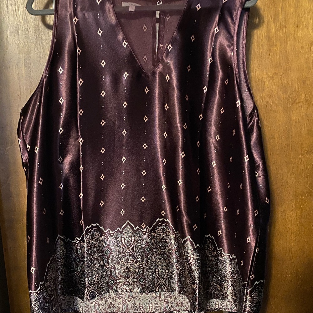 Women’s silky tank top